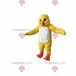 Geel kuiken mascotte. Chick kostuum - Redbrokoly.com